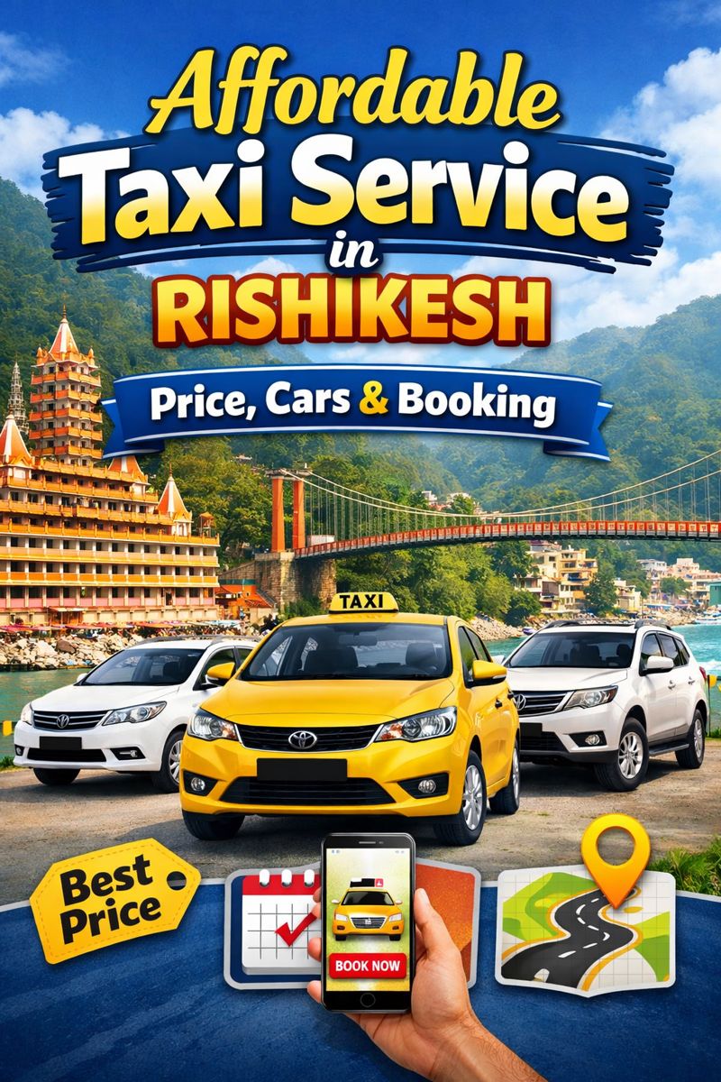 create image tittle Affordable Taxi Service in Rishikesh – Price, Cars & Booking